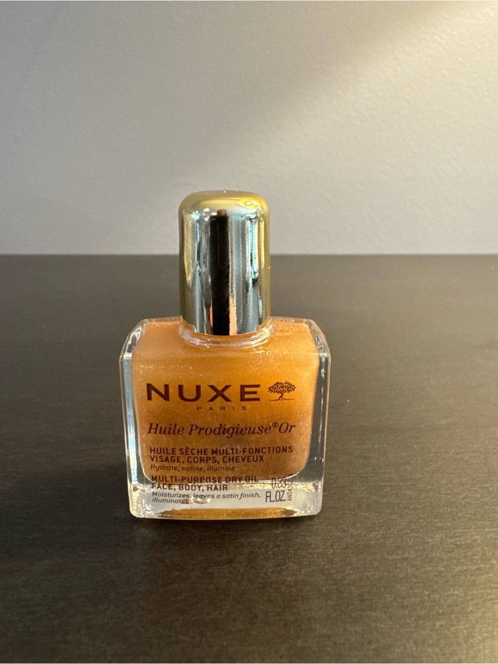 Nuxe Huile Prodigieuse Shimmer Dry Oil .33 oz 10 ml Travel Size NEW